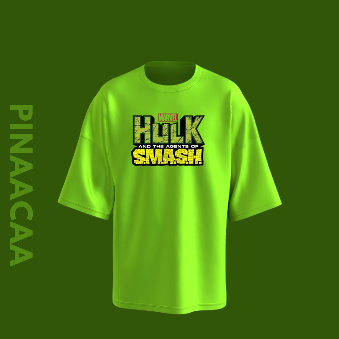 Hulk Smash Your Style! 💚🔥|oversized tees|pinaacaa